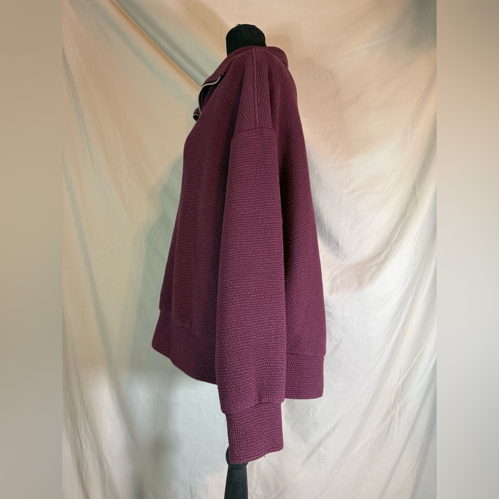 Calia Cloud Luxe Partial-Zip Pullover Sweatshirt - image 6